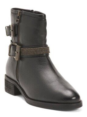 VINTAGE FOUNDRY Leather Castel Ankle Boots